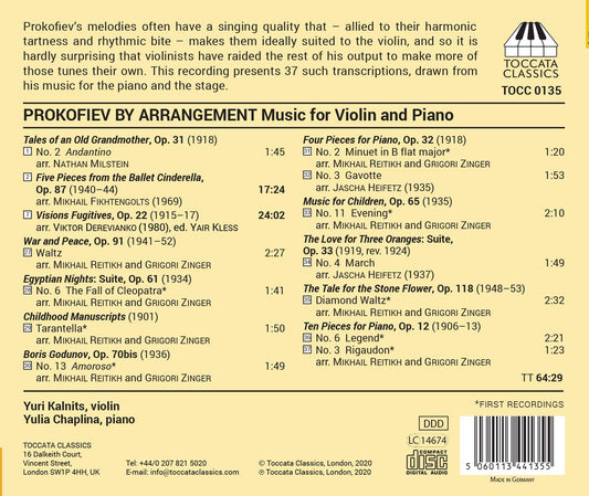 Prokofiev by Arrangement