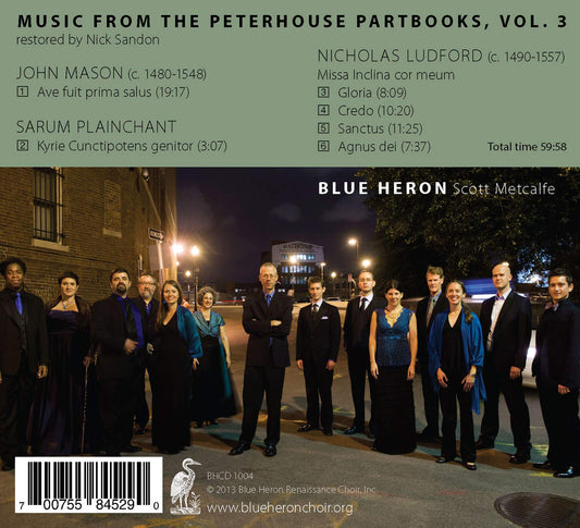 Music from the Peterhouse Partbooks, Vol. 3