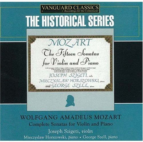 Historical - Mozart: Complete Violin Sonatas / Szigeti