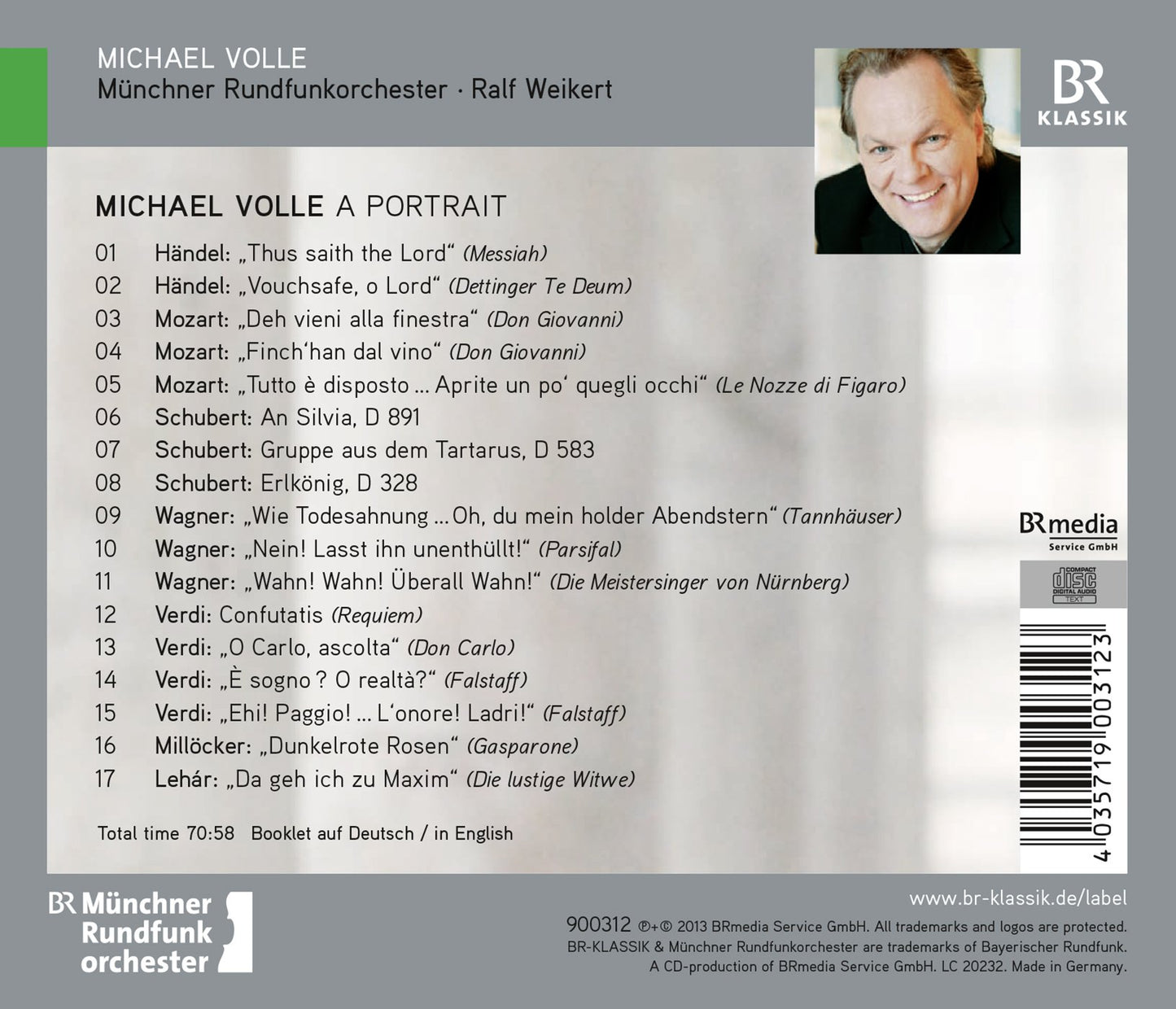 Michael Volle: A Portrait