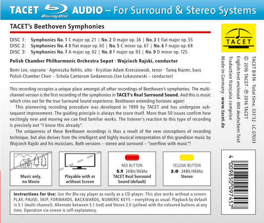 SYMPHONIES NOS. 1 - 9