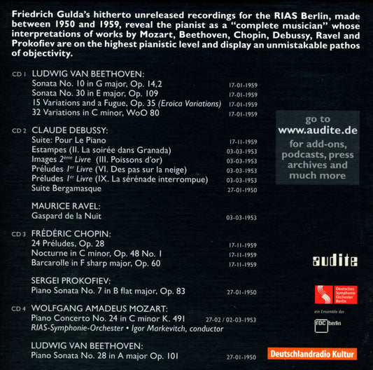 EDITION FRIEDRICH GULDA: THE E
