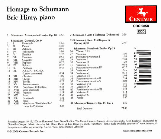 Homage to Schumann