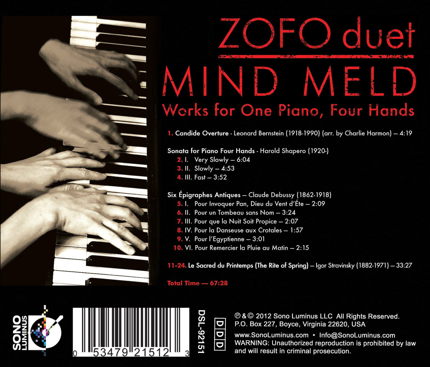 ZOFO Duet: Mind Meld