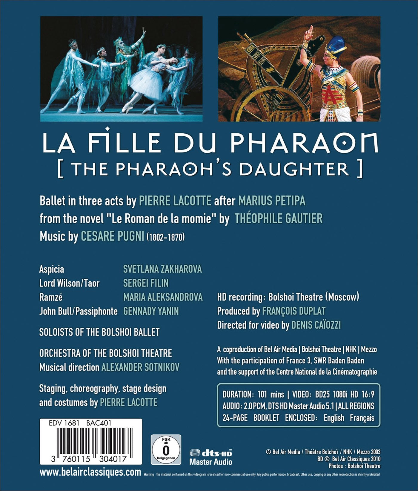 PHARAOH'S DAUGHTER: LA FILLE D