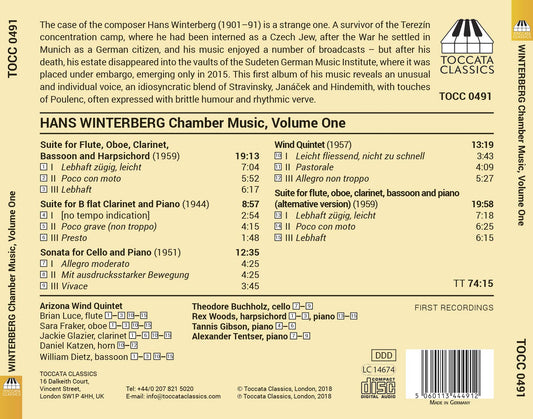 Winterberg: Chamber Music, Vol. 1