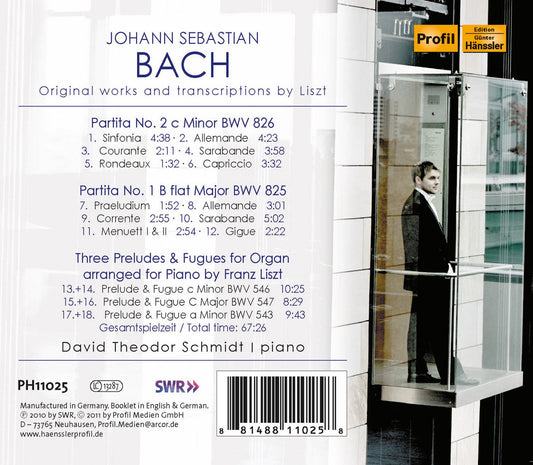Bach: Original Works and Transciptions by Liszt