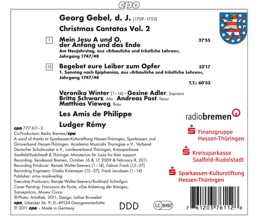 Christmas Cantatas, Vol. 2