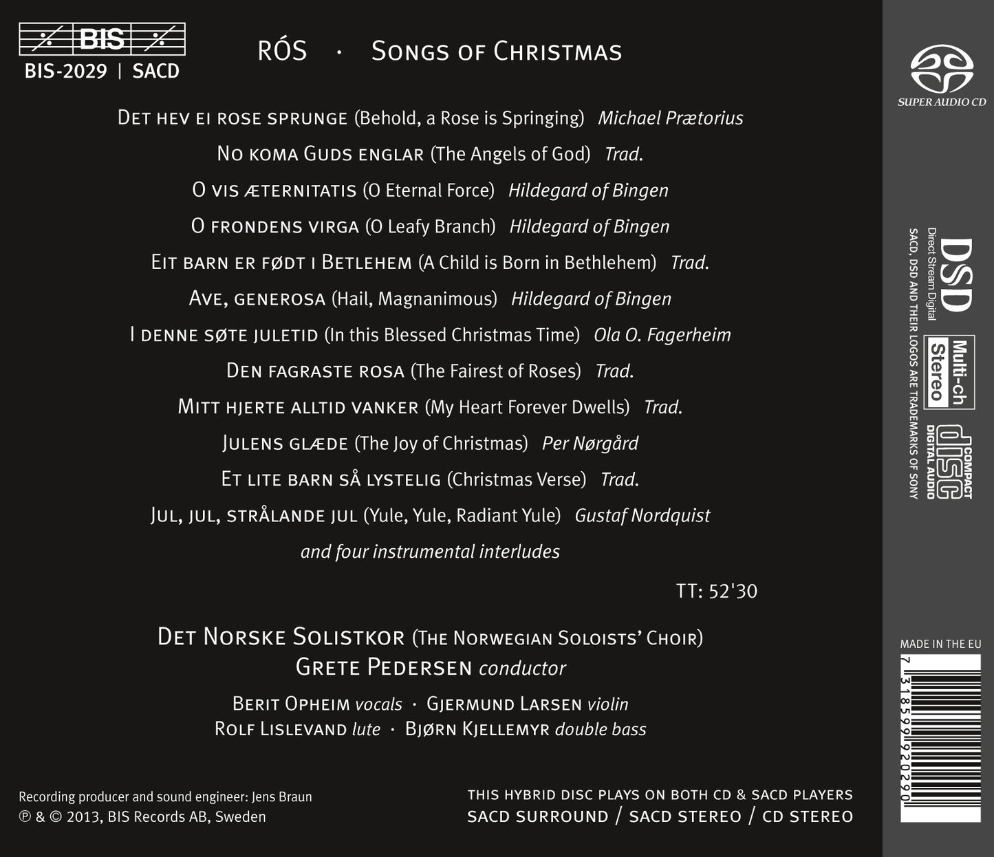Rós: Songs of Christmas
