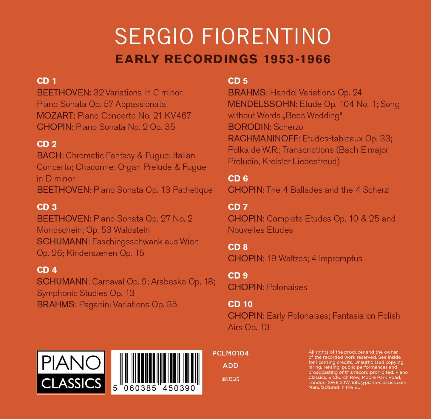 Fiorentino Edition, Vol. 4: Early Recordings 1953-1966
