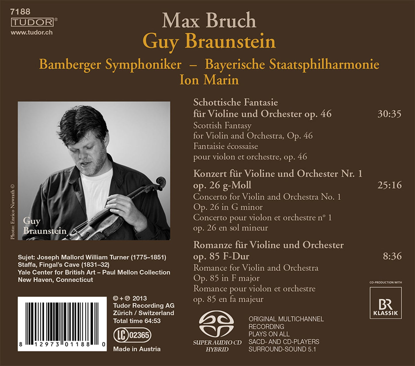 Bruch: Scottish Fantasy - Violin Concerto No. 1