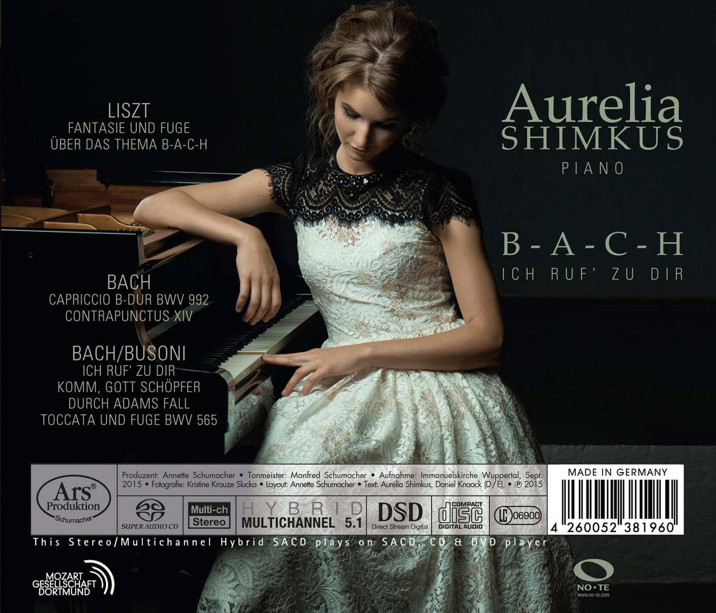 B-A-C-H: Ich ruf zu Dir
