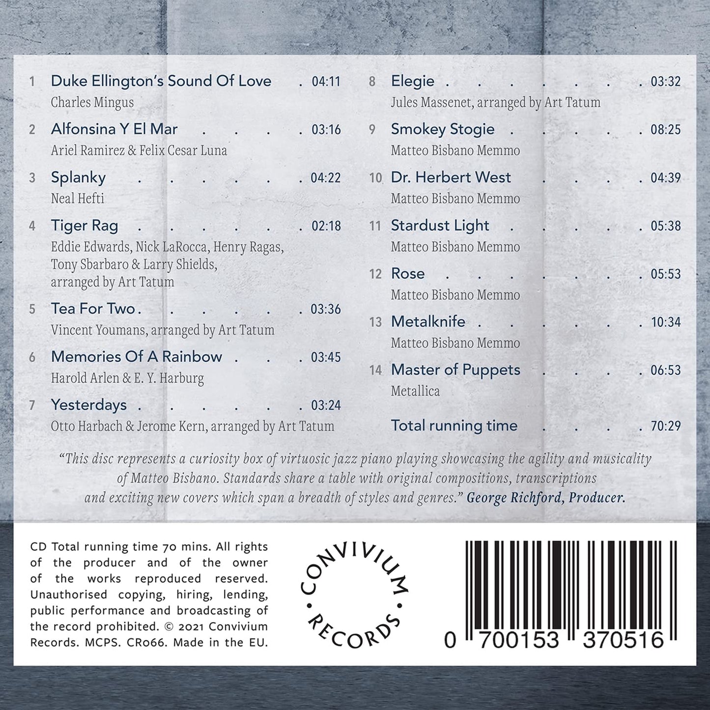 Metalknife: Music for Modern Piano
