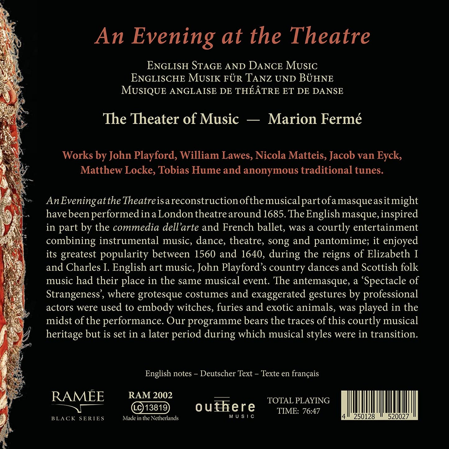 AN EVENING AT THE THEATRE