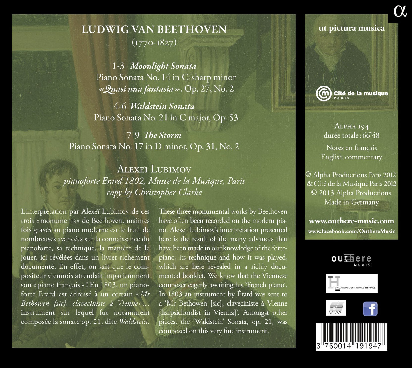 Beethoven: Moonlight, Waldstein & Storm