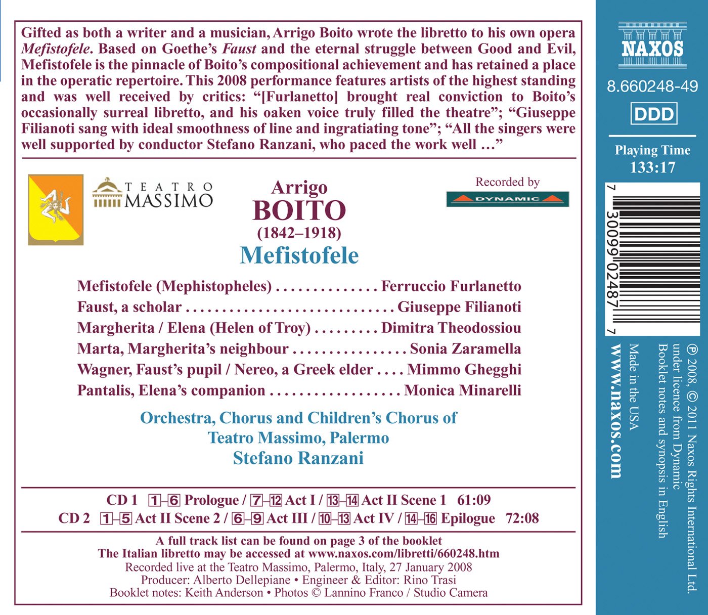 Boito: Mefistofele