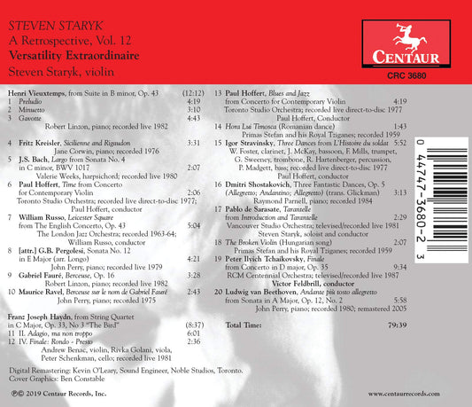 A Retrospective, Vol. 12 - Versatility Extraordinaire