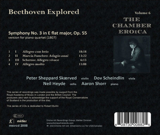 Beethoven Explored, Vol. 6: The Chamber Eroica