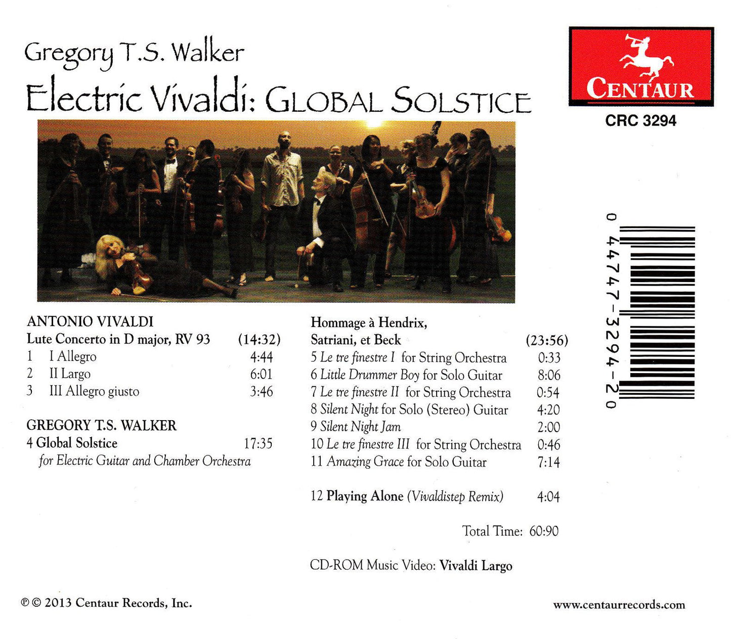 Electric Vivaldi: Global Solstice