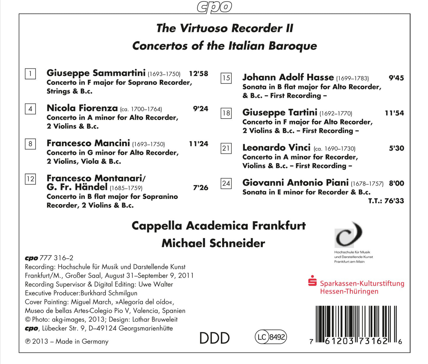 The Virtuoso Recorder, Vol. 2