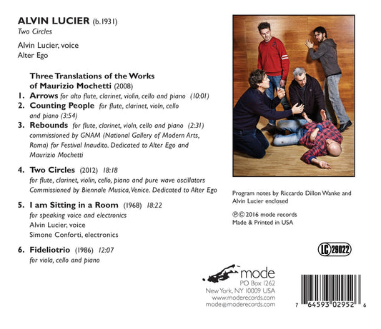 Alvin Lucier: Two Circles