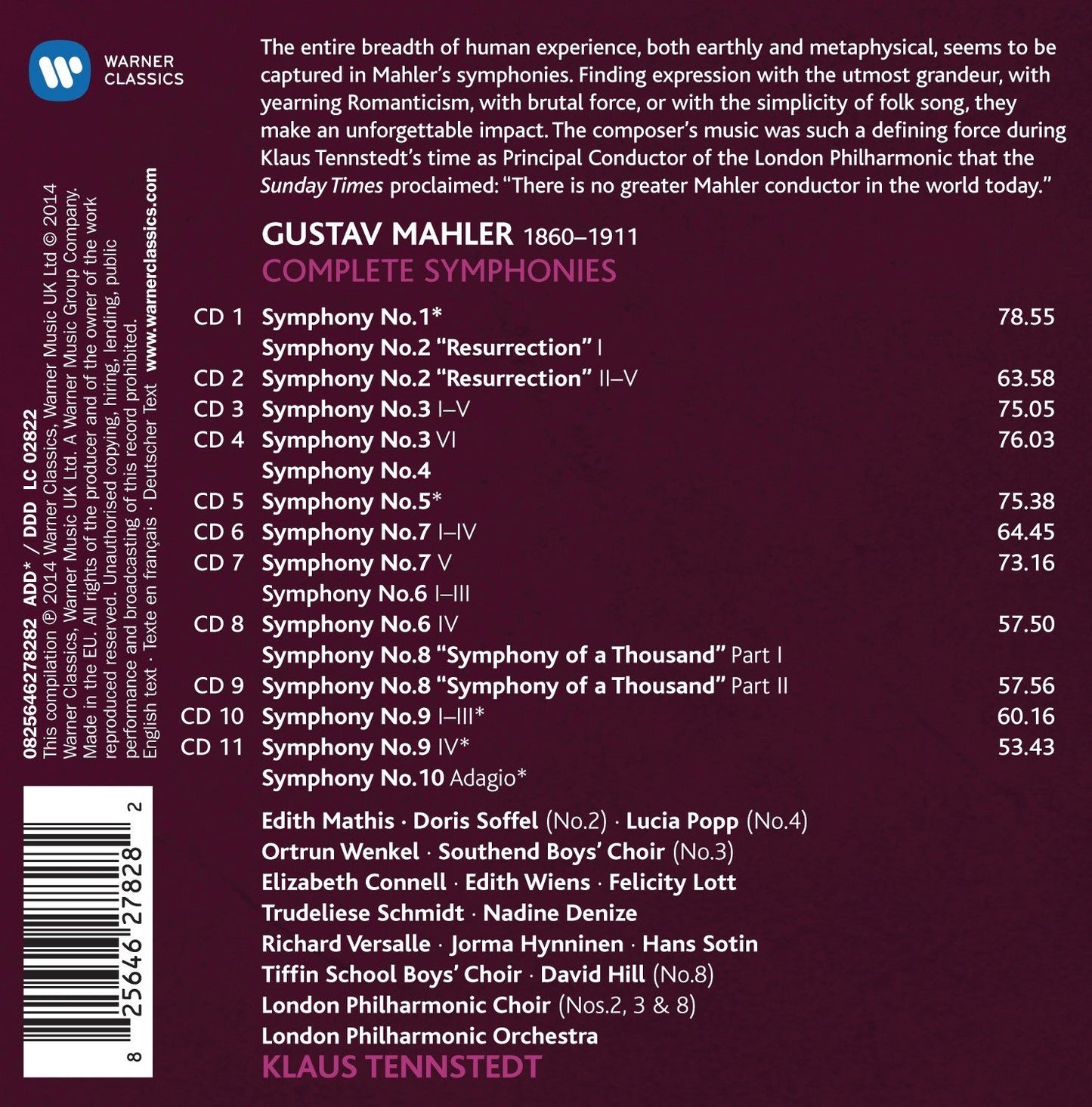 COMPLETE SYMPHONIES