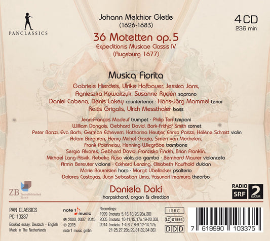 Gletle: Expeditionis musicae classis IV, Op. 5