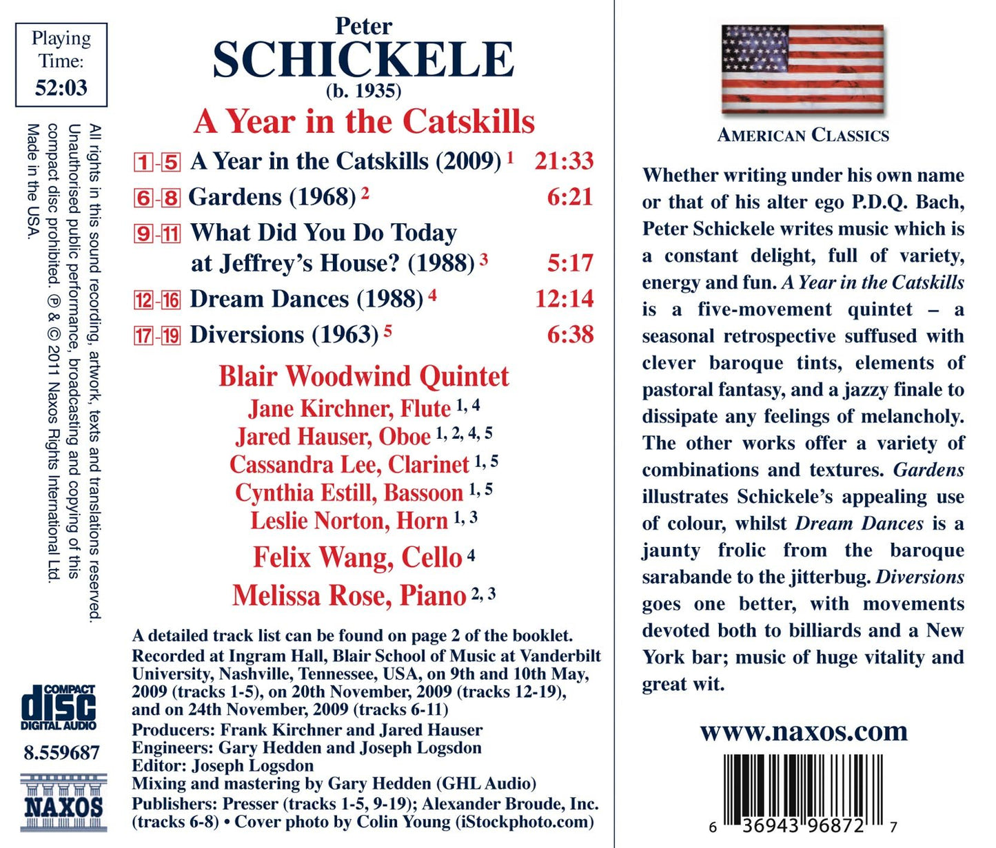 Schickele: A Year in the Catskills