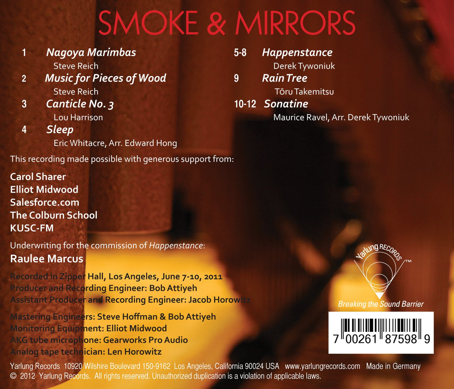 Smoke and Mirrors Percussion Ensemble