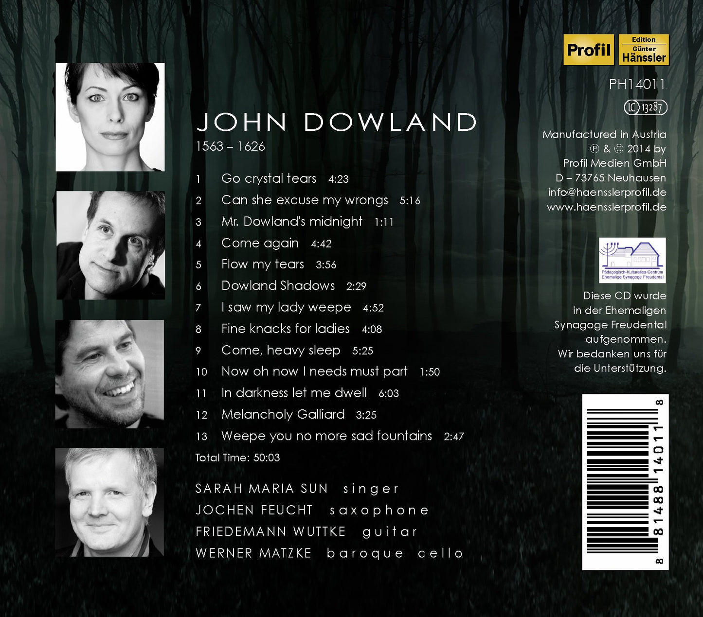 Dowland: Shadows