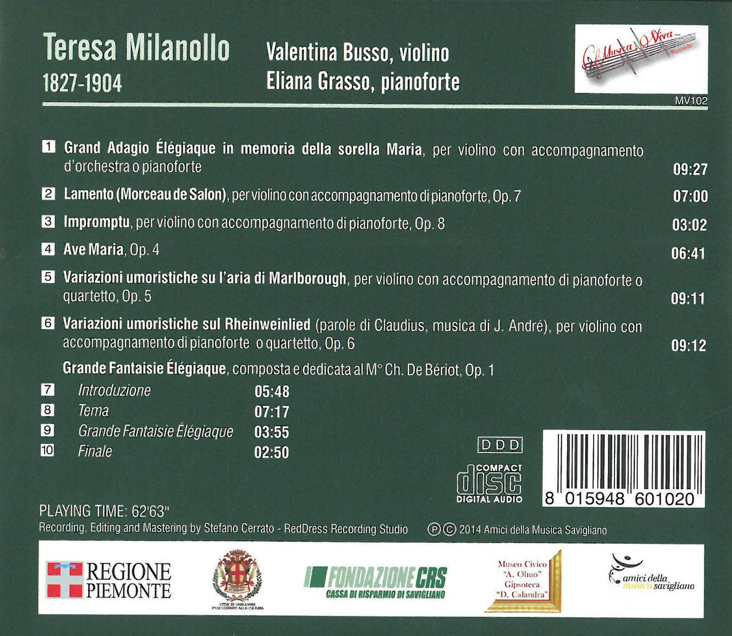 MUSICA IMMORTALE