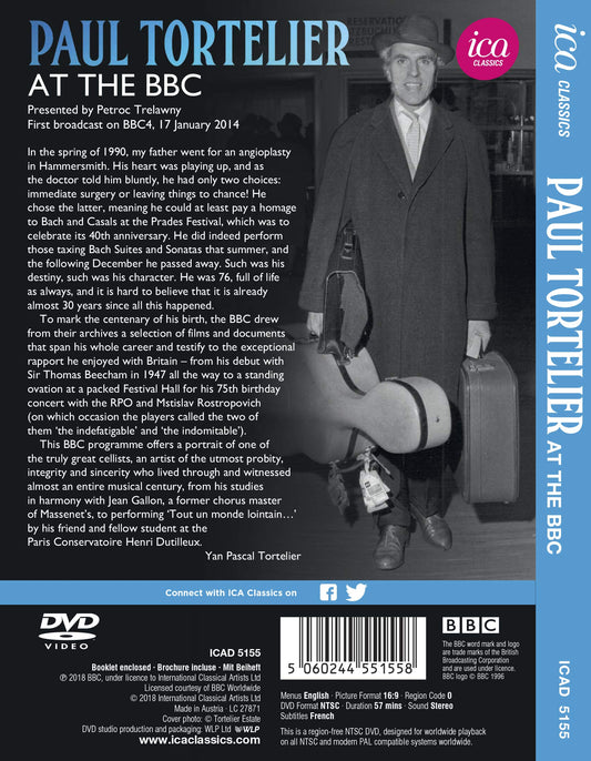 Paul Tortelier At The Bbc