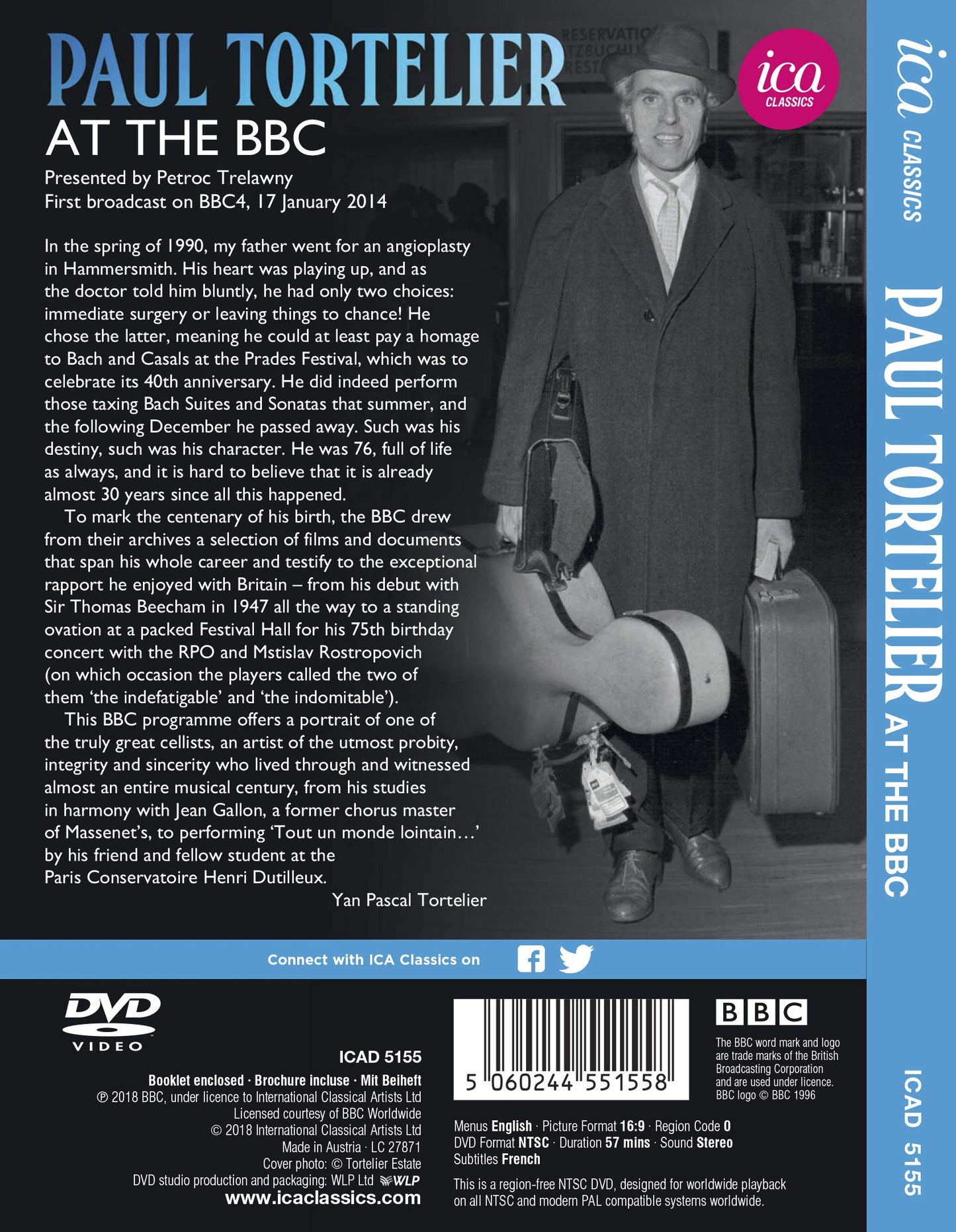 Paul Tortelier At The Bbc