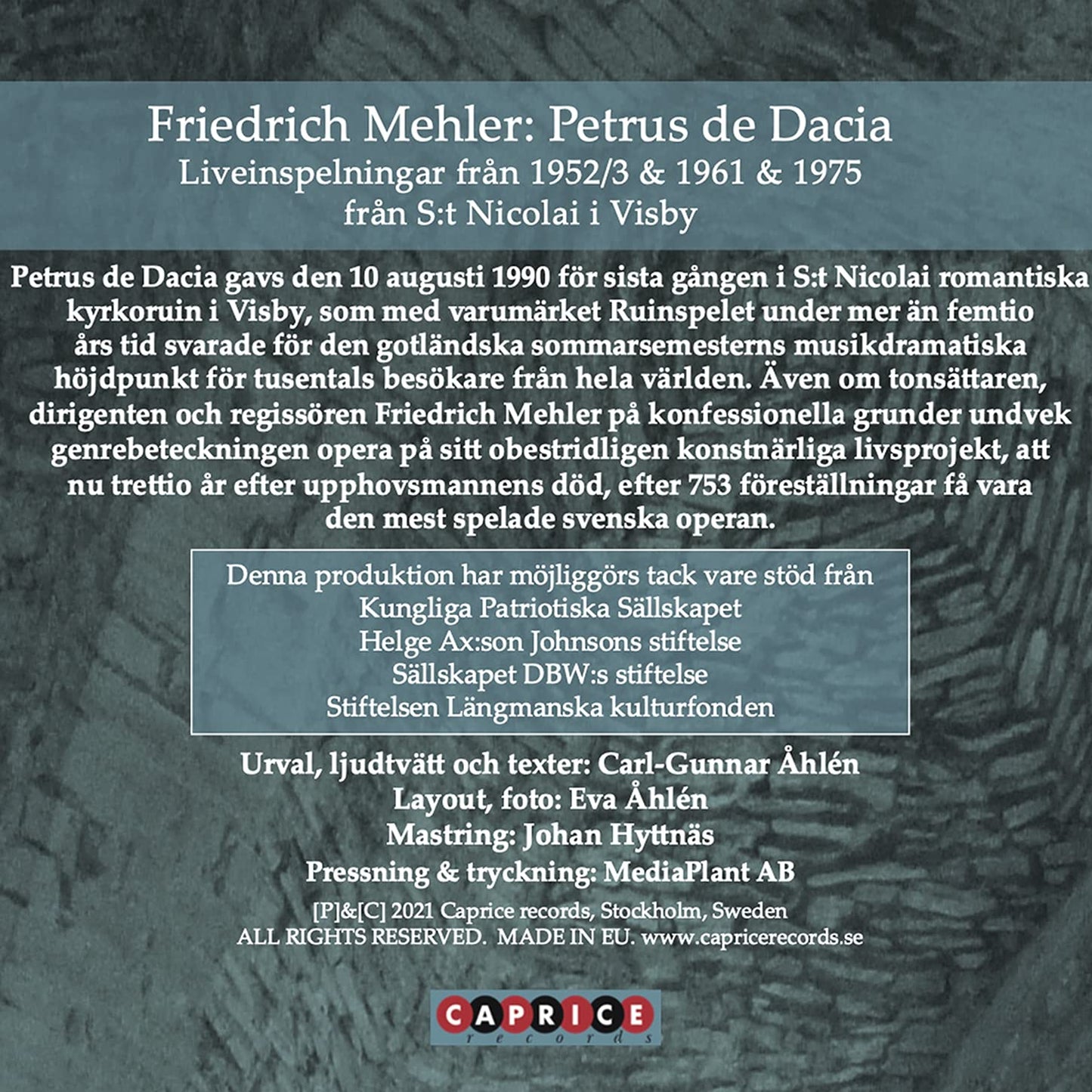 PETRUS DE DACIA