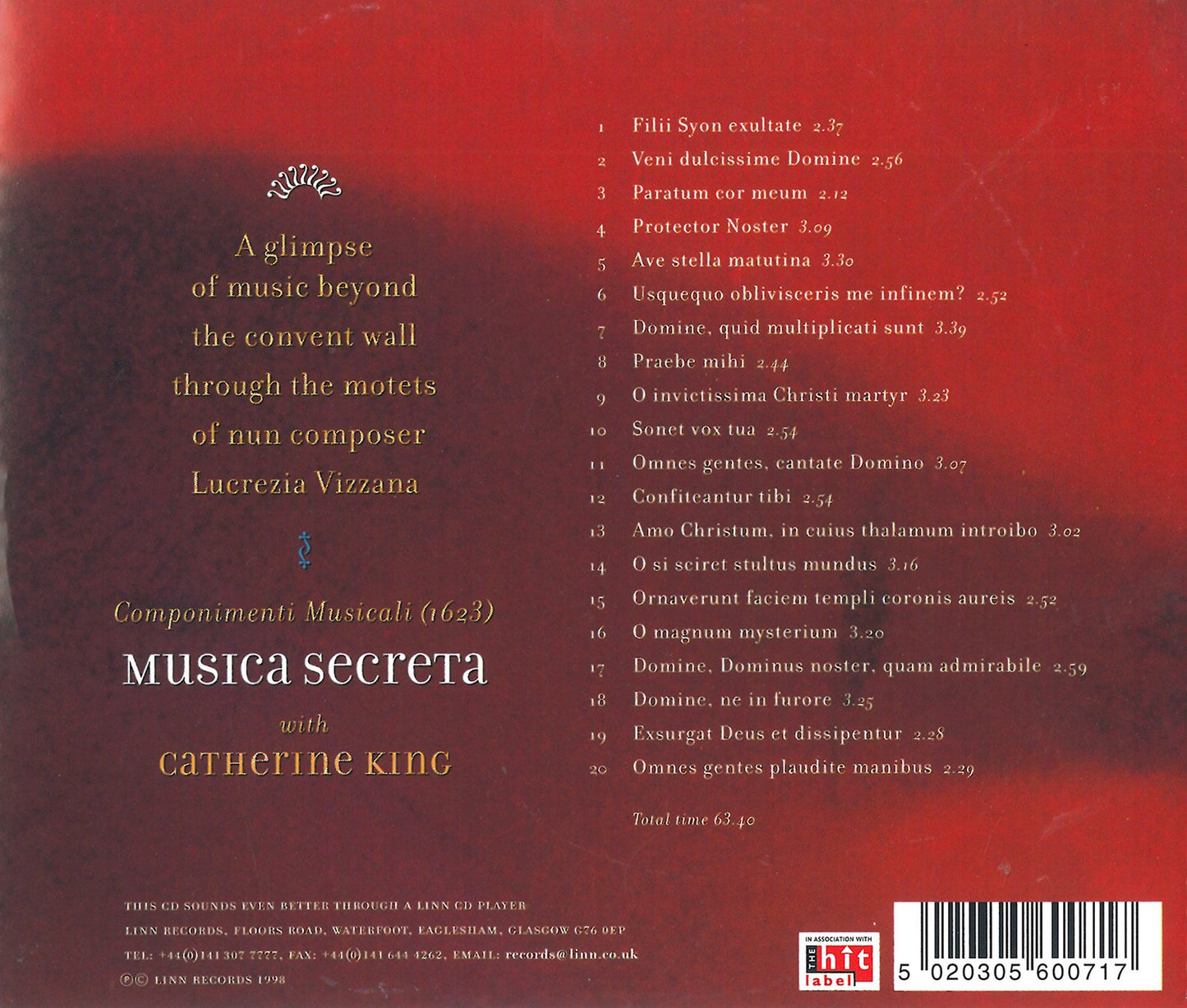 Lucrezia Vizzana Componimenti Musicali (1623): Songs of Ecst