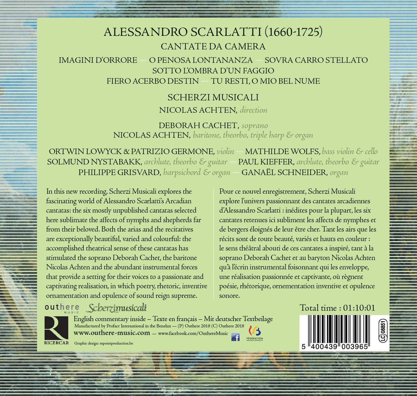 Scarlatti: O penosa lontananza - Cantate da Camera