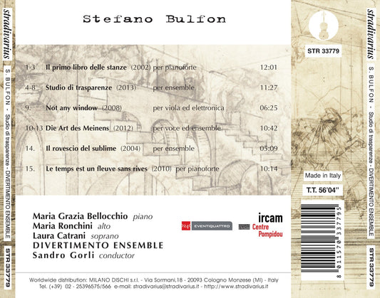 Stefano Bulfon: Studio di trasparenze