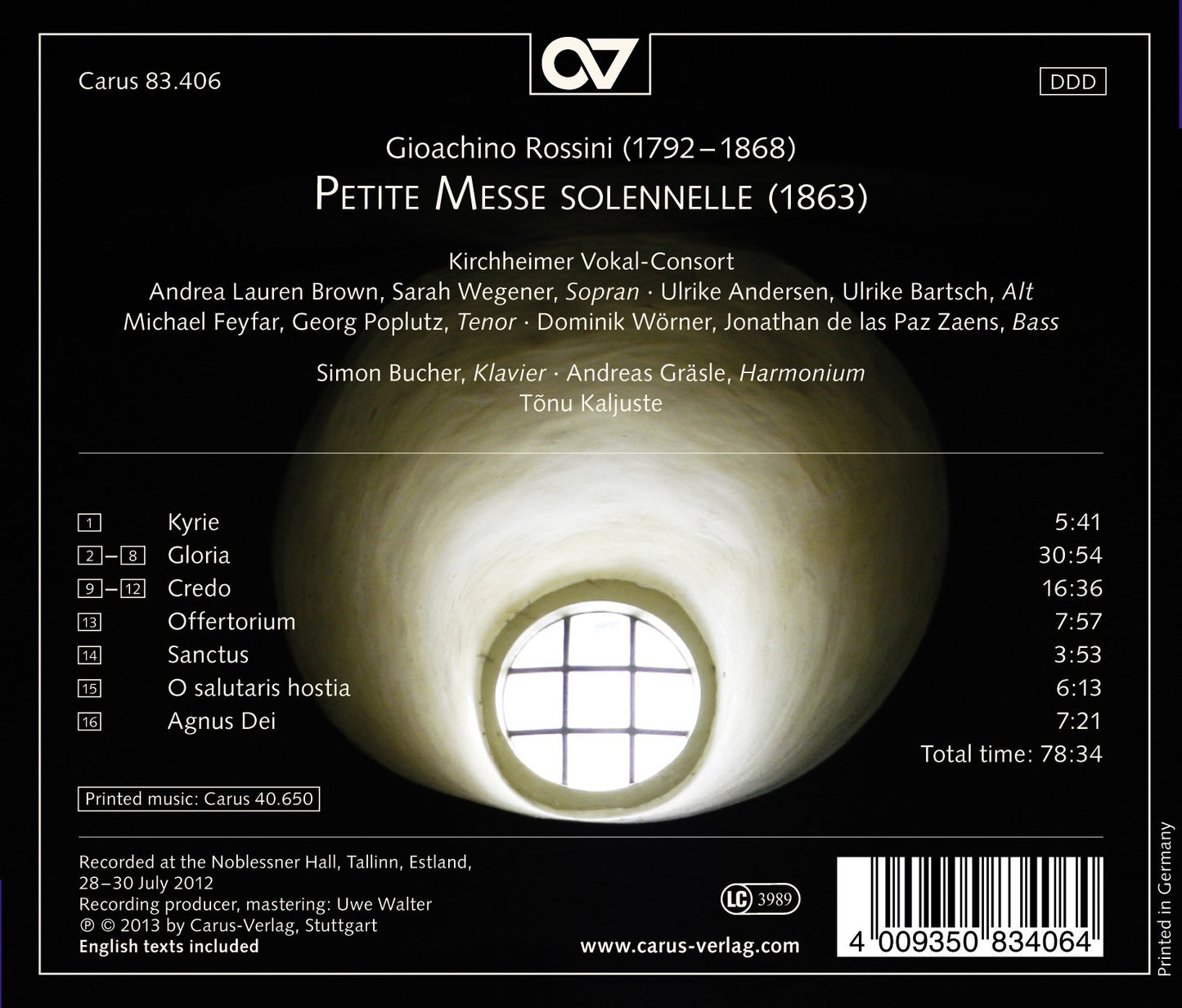 Rossini: Petite messe solennelle