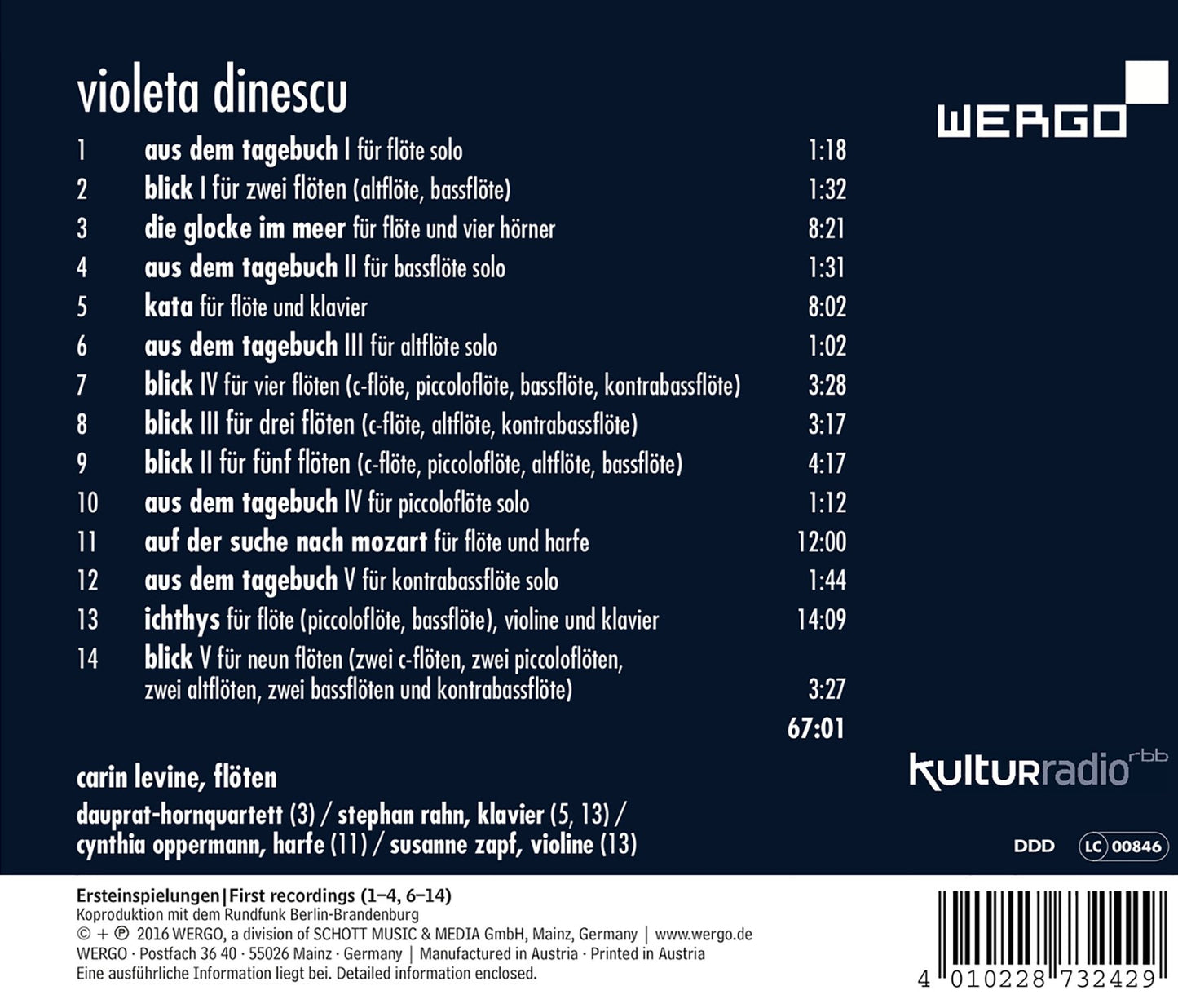 Dinescu: Diary - Tagebuch