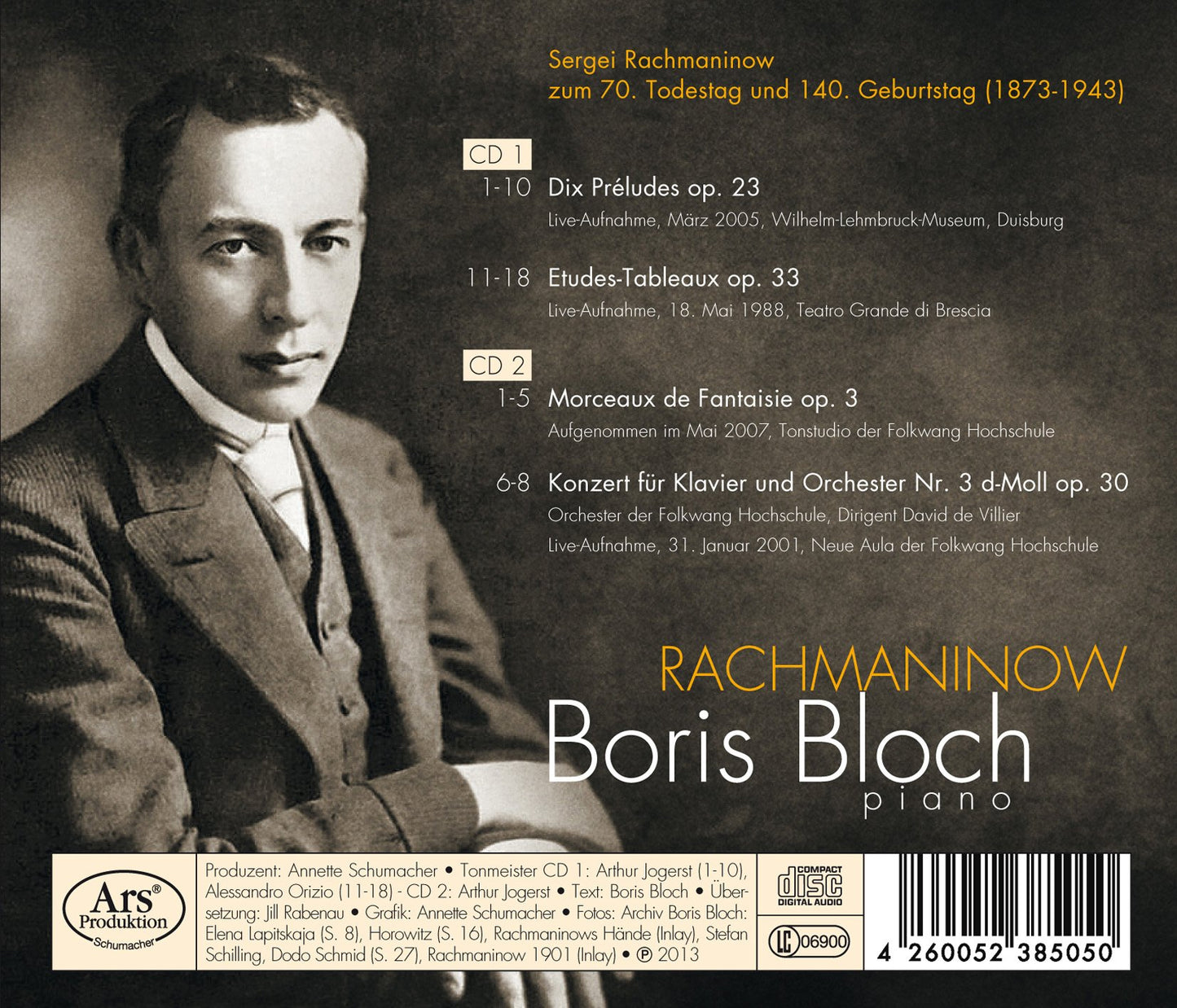 Rachmoninov: Piano Works, Vol. 5