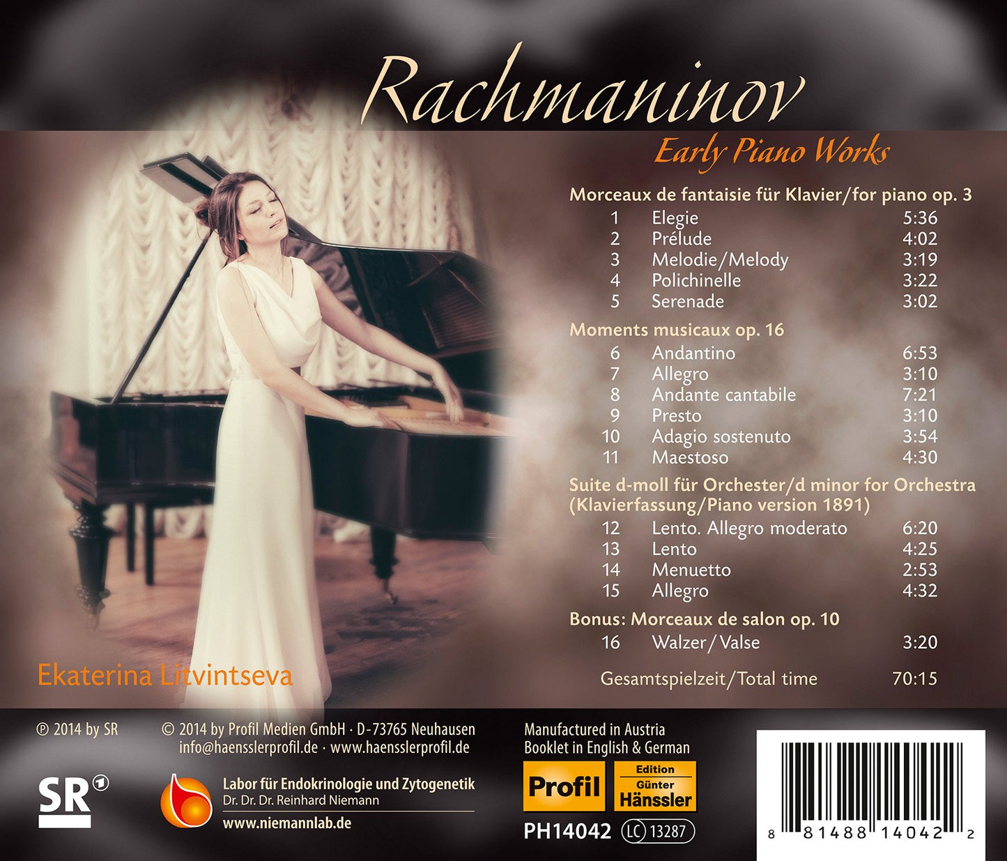 Rachmaninov: Early Piano Works