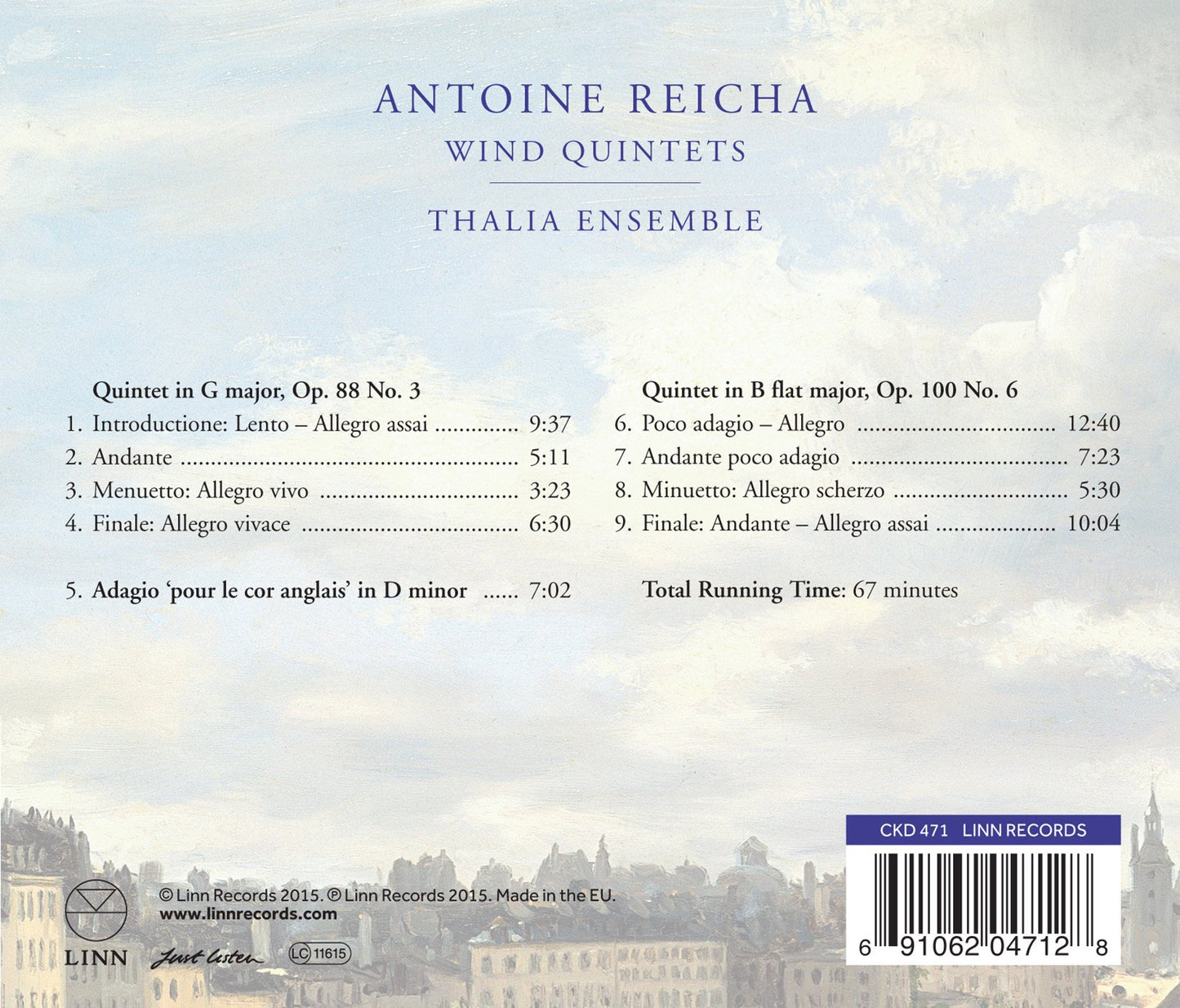Reicha: Wind Quintets