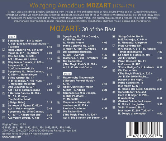 Mozart: 30 of the Best