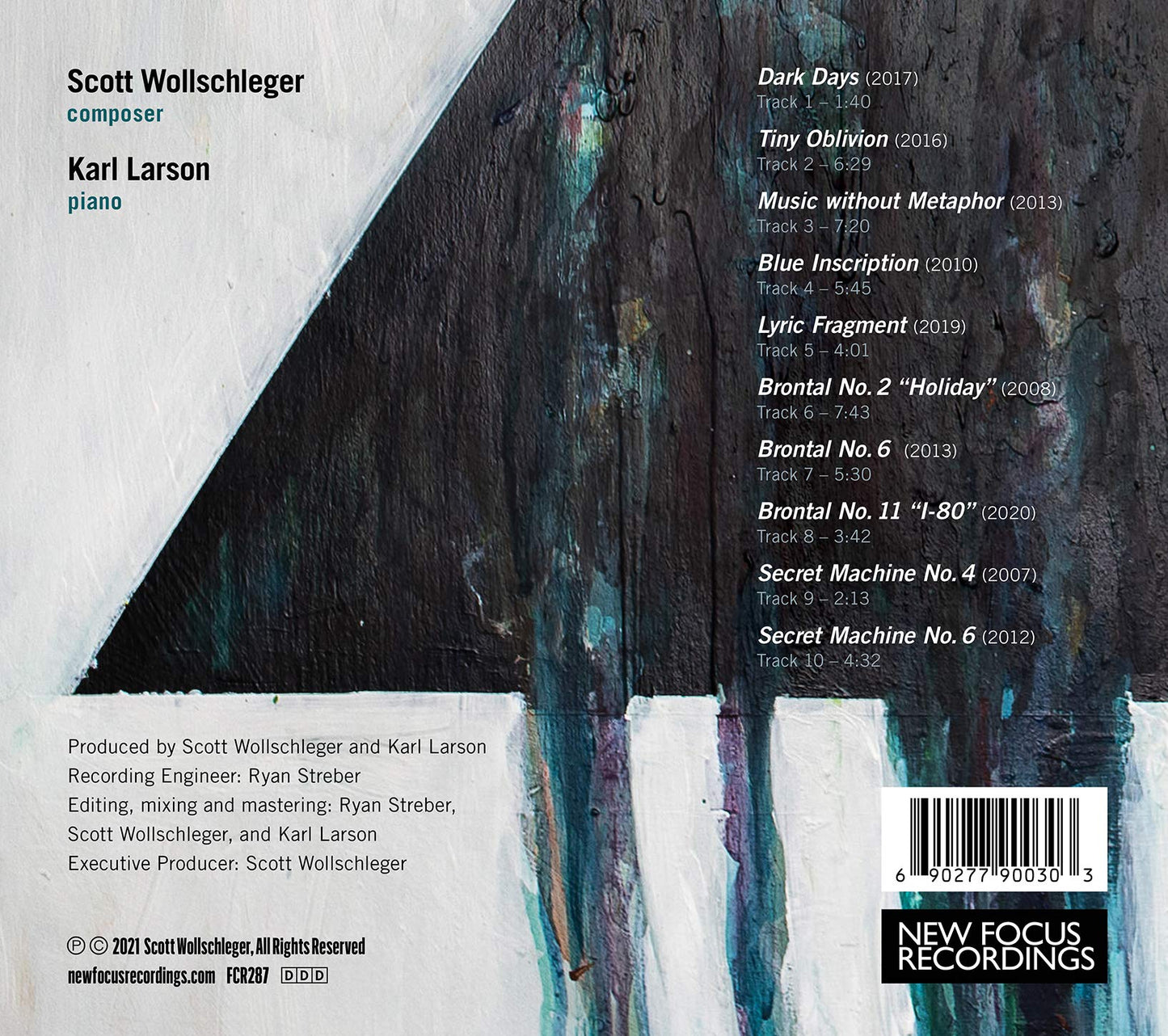 Scott Wollschleger: Dark Days