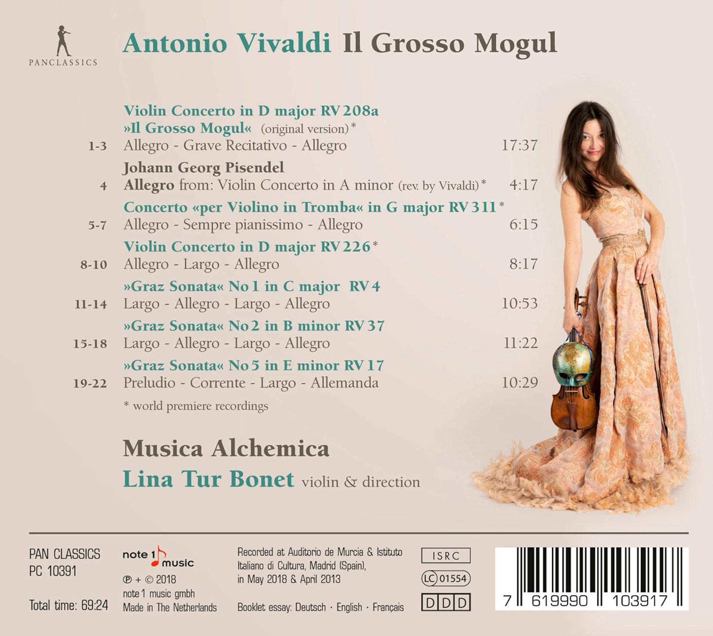 Vivaldi: Il grosso mogul – Violin Concertos & Sonatas