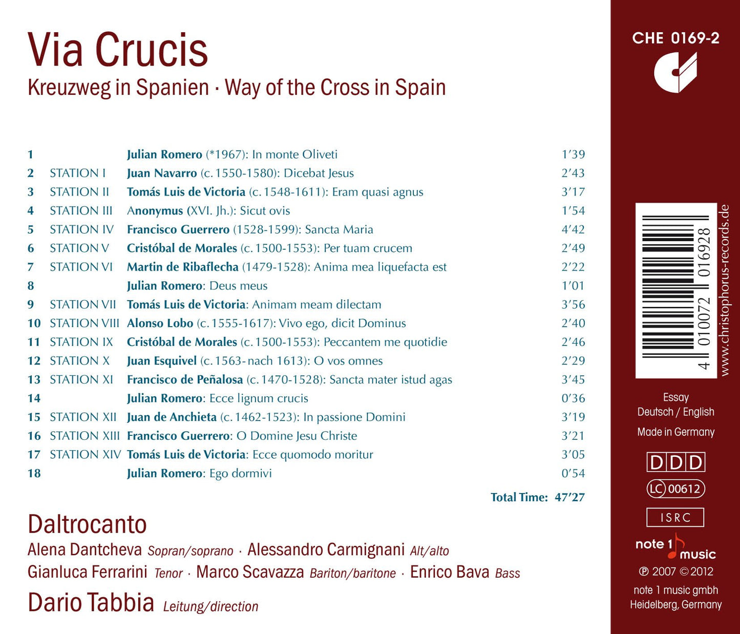 WAY OF THE CROSS IN SPAIN