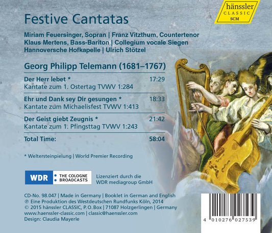 Telemann: Festive Cantatas