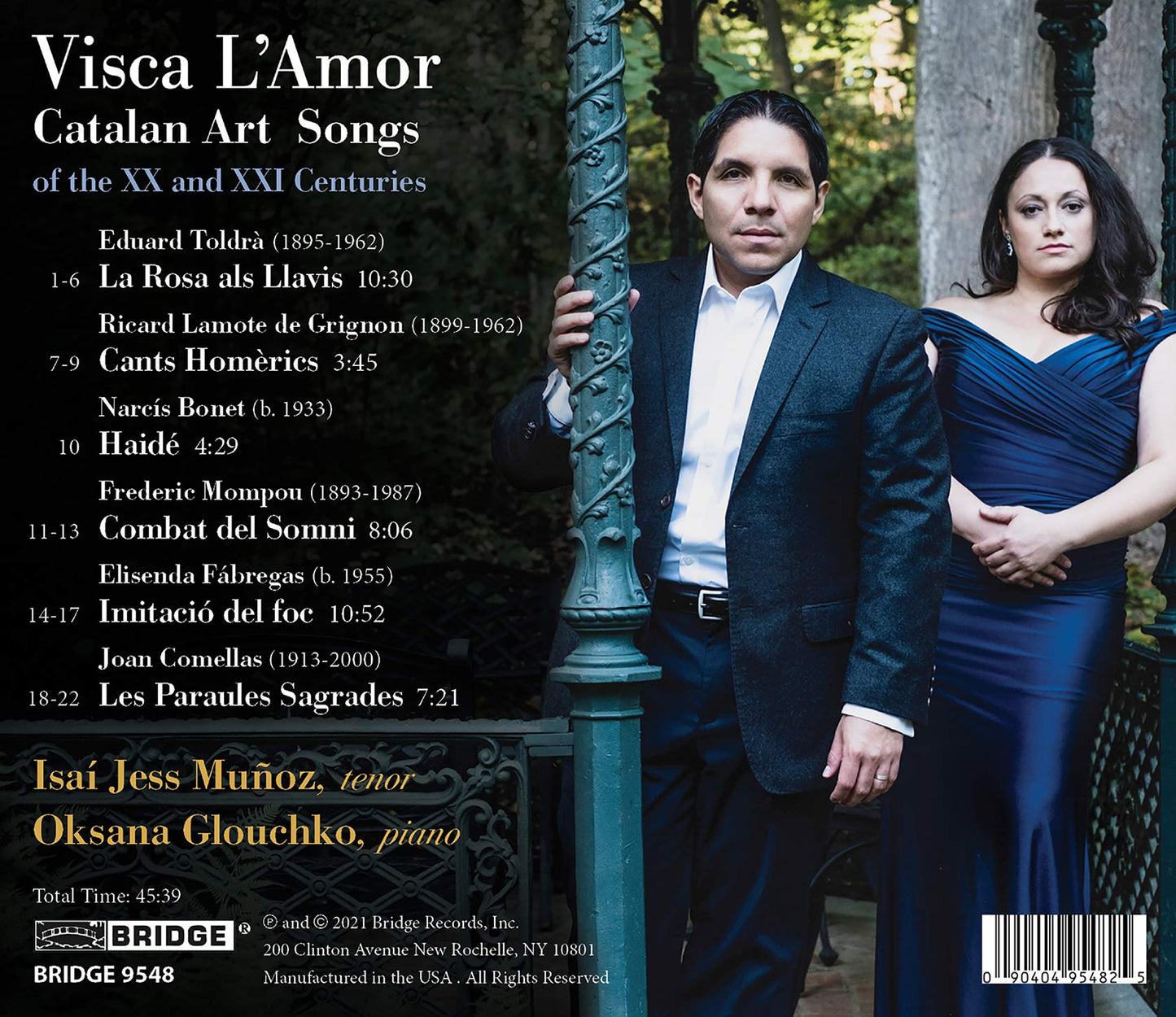 Visca L'Amor: Catalan Art Songs of the XX and XXI Centuries
