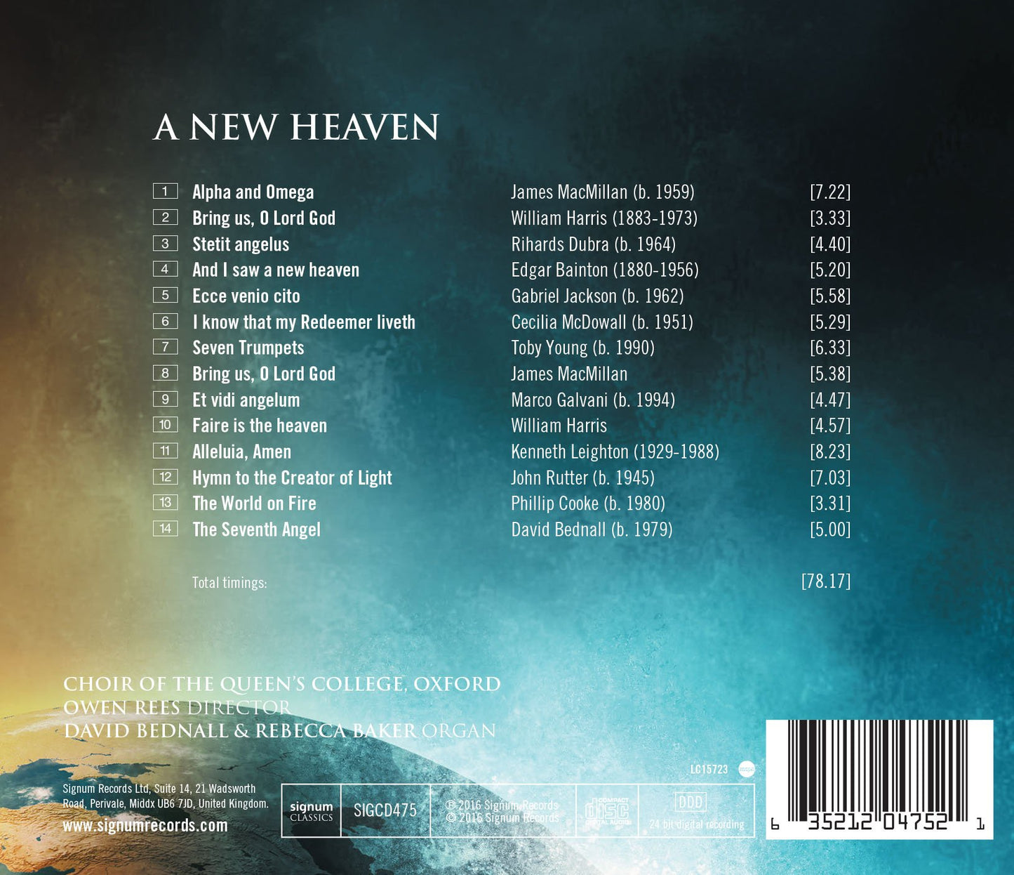 A New Heaven