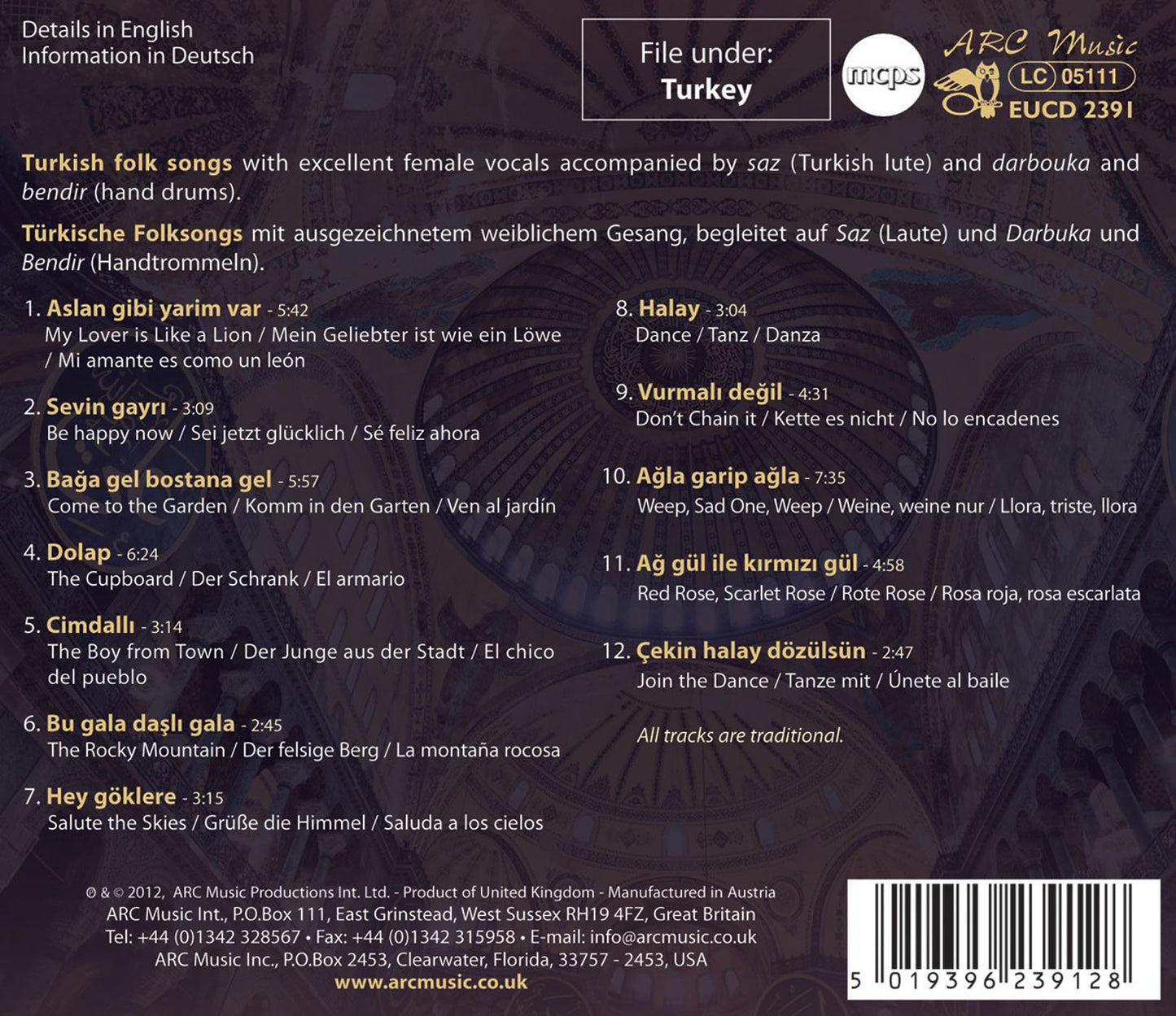 Popular Turkish Folk Songs